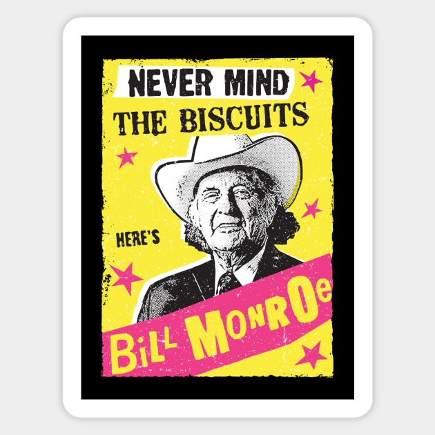 Never mind the Biscuits Sticker by Tim Shawl Studio